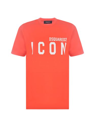 T-shirt icon In Cotton Jersey - Dsquared2 - Modalova