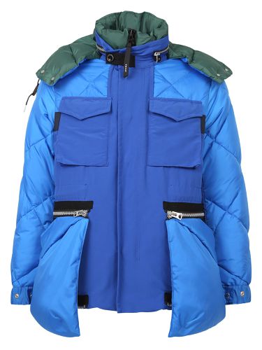 Sacai Piumino Padded Blu - Sacai - Modalova