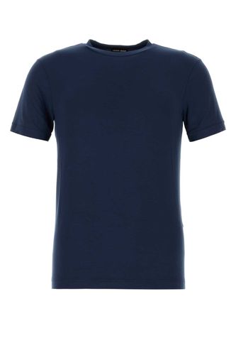 Stretch Viscose T-shirt - Giorgio Armani - Modalova