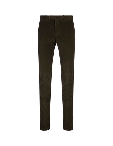 Moss Stretch Tricotine Slim Fit Trousers - PT Torino - Modalova