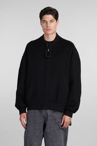 J. W. Anderson Bomber In Black Wool - J.W. Anderson - Modalova