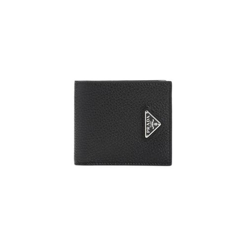 Prada Logo Plaque Bifold Wallet - Prada - Modalova