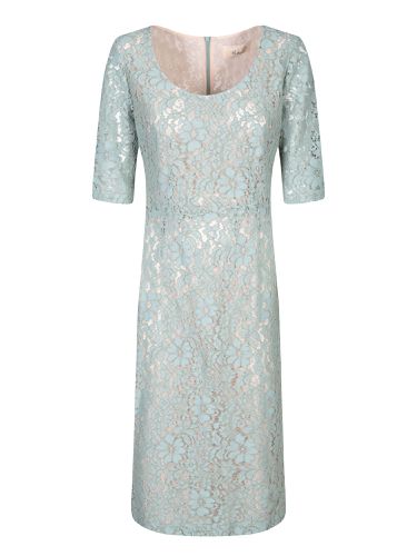 Blanca Vita Aqua Lace Midi Dress - Blanca Vita - Modalova