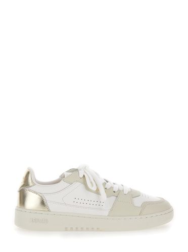 Dice Lo Sneakers With Logo Detail And Metallic Heel Tab In Suede And Leather Woman - Axel Arigato - Modalova