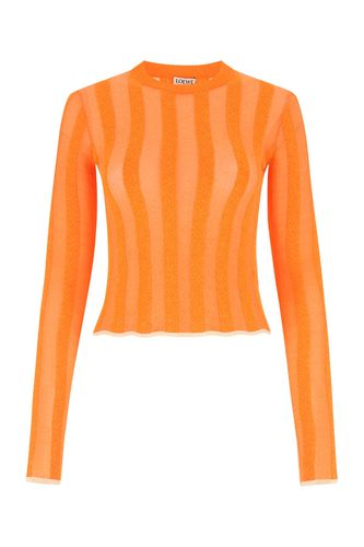 Loewe Orange Stretch Viscose Top - Loewe - Modalova