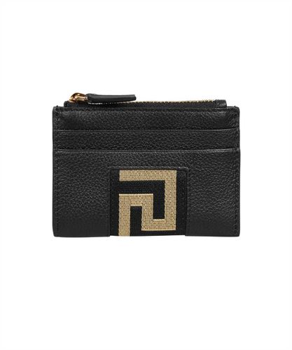 Versace Calf Leather Wallet - Versace - Modalova