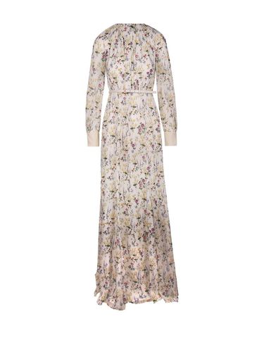 Floral Printed Long-sleeved Dress - Max Mara - Modalova
