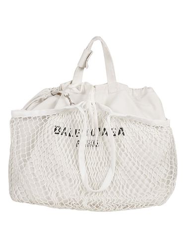 Balenciaga Logo Mesh Tote - Balenciaga - Modalova