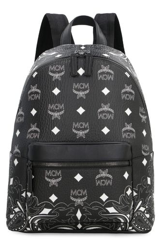 MCM Stark Faux Leather Backpack - MCM - Modalova