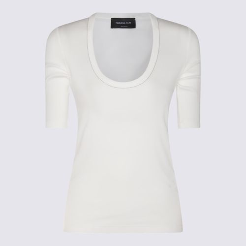 Cotton T-shirt - Fabiana Filippi - Modalova