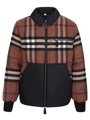 Wheelton Check Padded Jacket - Burberry - Modalova