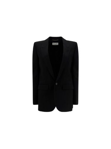 Saint Laurent Blazer Jacket - Saint Laurent - Modalova