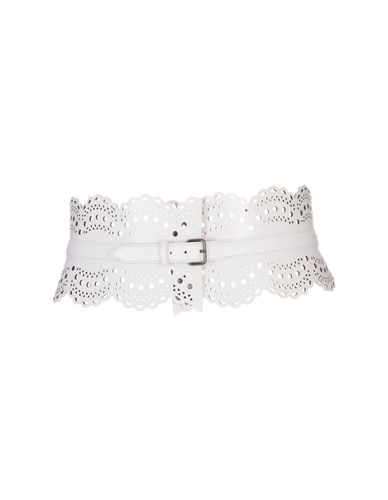 Bustier Belt In Wave Vienne Leather - Alaia - Modalova