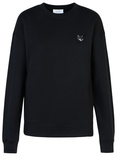 Bold Fox Head Cotton Sweatshirt - Maison Kitsuné - Modalova