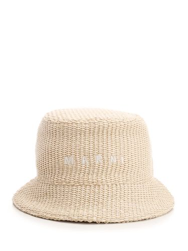 Marni Cotton Bucket Hat - Marni - Modalova