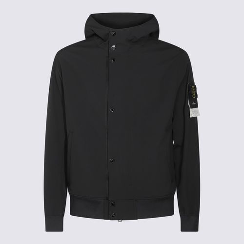 Stone Island Black Casual Jacket - Stone Island - Modalova