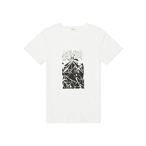 Celine Printed Cotton T-shirt - Celine - Modalova