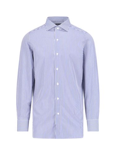 Finamore Striped Shirt - Finamore - Modalova