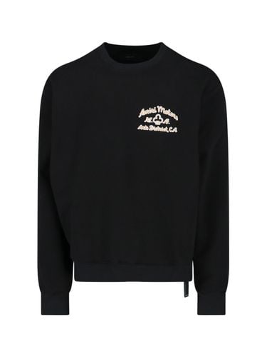 AMIRI Logo Crewneck Sweatshirt - AMIRI - Modalova