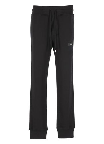 Sweatpants With Logo Patch - Versace Jeans Couture - Modalova