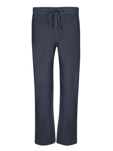 Lino Blue Linen Trousers - 120% Lino - Modalova
