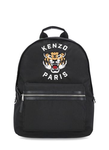 Kenzo Logo Embroidery Backpack - Kenzo - Modalova