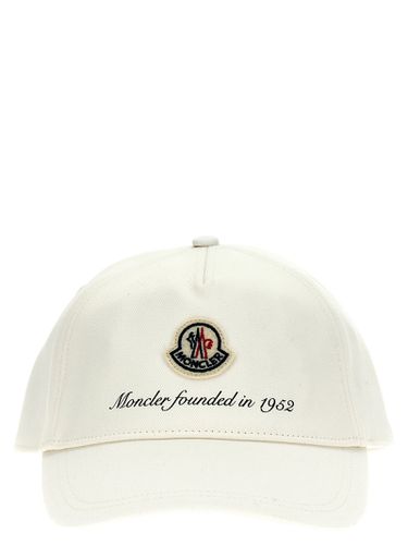 Moncler Logo Patch Cap - Moncler - Modalova