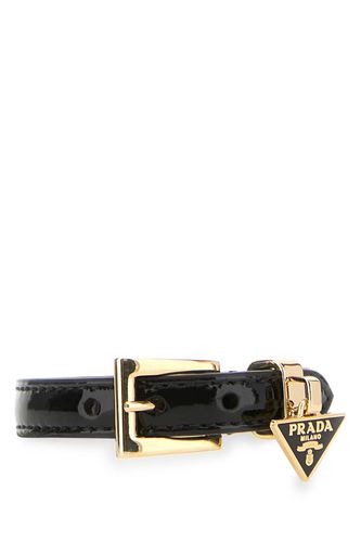 Prada Black Leather Bracelet - Prada - Modalova