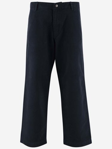 Cotton Wide Leg Pants - Emporio Armani - Modalova