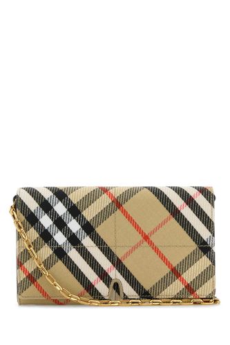 Burberry Printed Canvas Snip Wallet - Burberry - Modalova