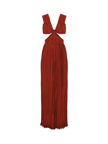 Chloé Long Cut-out Dress In Silk - Chloé - Modalova