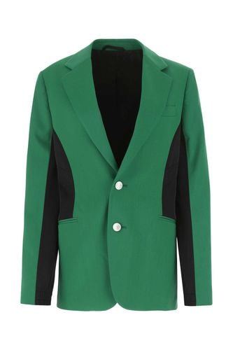 Green Stretch Polyester Blend Blazer - Koché - Modalova