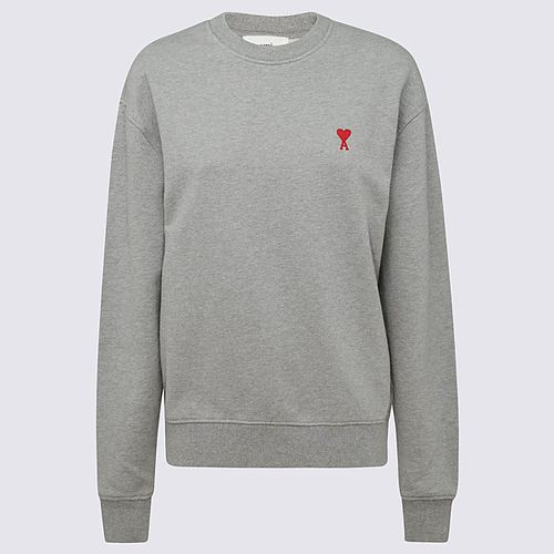 Cotton Ami De Couer Sweatshirt - Ami Alexandre Mattiussi - Modalova