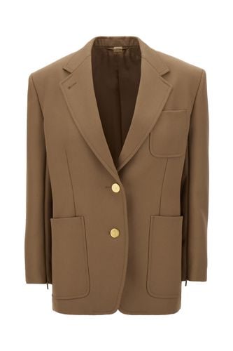 Gucci Biscuit Wool Blazer - Gucci - Modalova