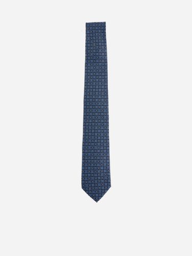 Ferragamo Verve Gancini Silk Tie - Ferragamo - Modalova