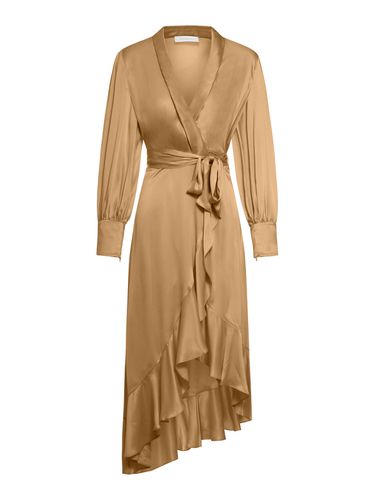 Zimmermann Sand Silk Dress - Zimmermann - Modalova