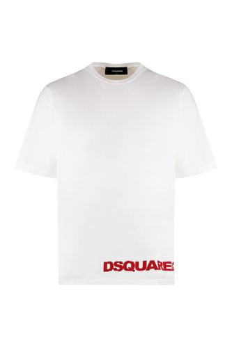 Dsquared2 Cotton Crew-neck T-shirt - Dsquared2 - Modalova