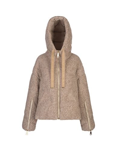 Sand Khris Knit Down Jacket - Khrisjoy - Modalova