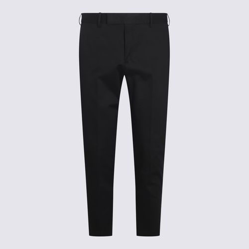 PT Torino Black Cotton Pants - PT Torino - Modalova