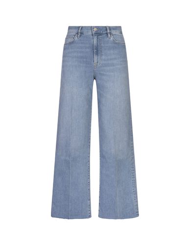 Le Slim Palazzo Jeans In Stretch Denim - Frame - Modalova