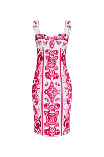 Majolica Printed Sleeveless Dress - Dolce & Gabbana - Modalova