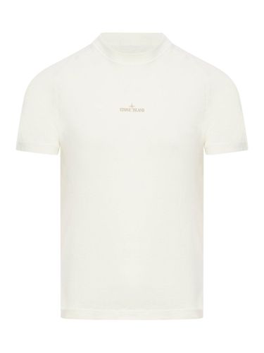 Logo Printed Crewneck T-shirt - Stone Island - Modalova