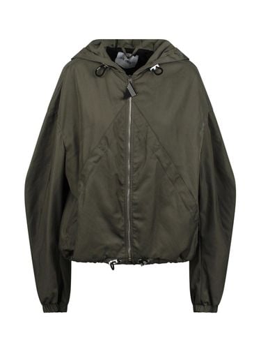 Zip-up Hooded Bomber Jacket - The Attico - Modalova