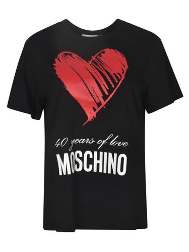 Moschino 40 Years Of Love T-shirt - Moschino - Modalova