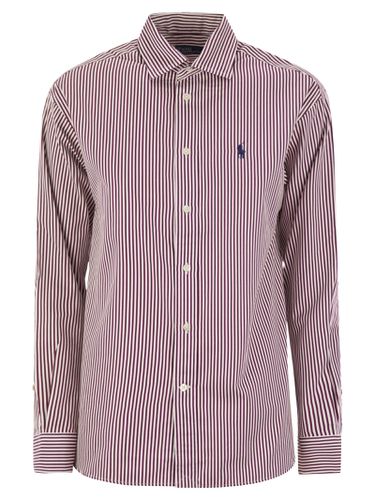 Relaxed-fit Striped Cotton Shirt - Polo Ralph Lauren - Modalova