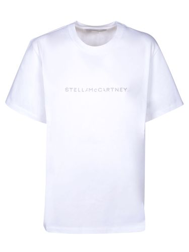 Glitter Logo T-shirt - Stella McCartney - Modalova