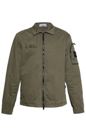 Logo-patch Zipped Jacket - Stone Island - Modalova