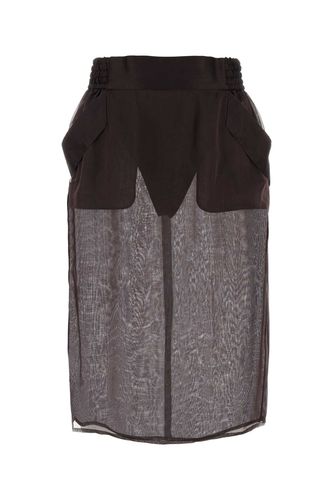 Saint Laurent Silk Skirt - Saint Laurent - Modalova