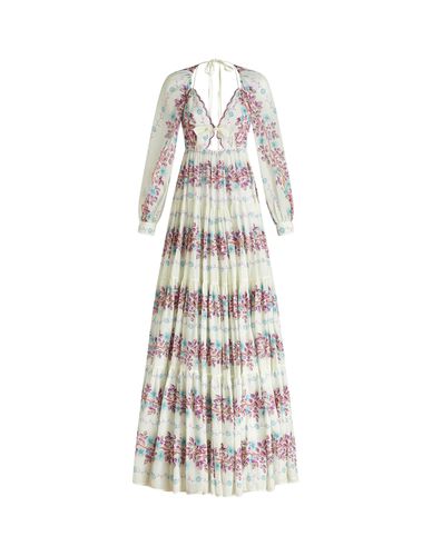 Maxi Dress With Cut-out And Floral Print - Etro - Modalova