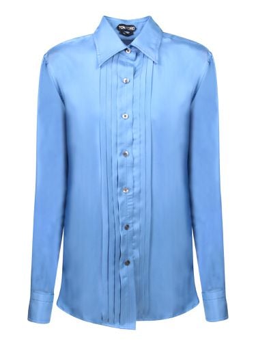 Tom Ford Pleated Plastron Shirt - Tom Ford - Modalova